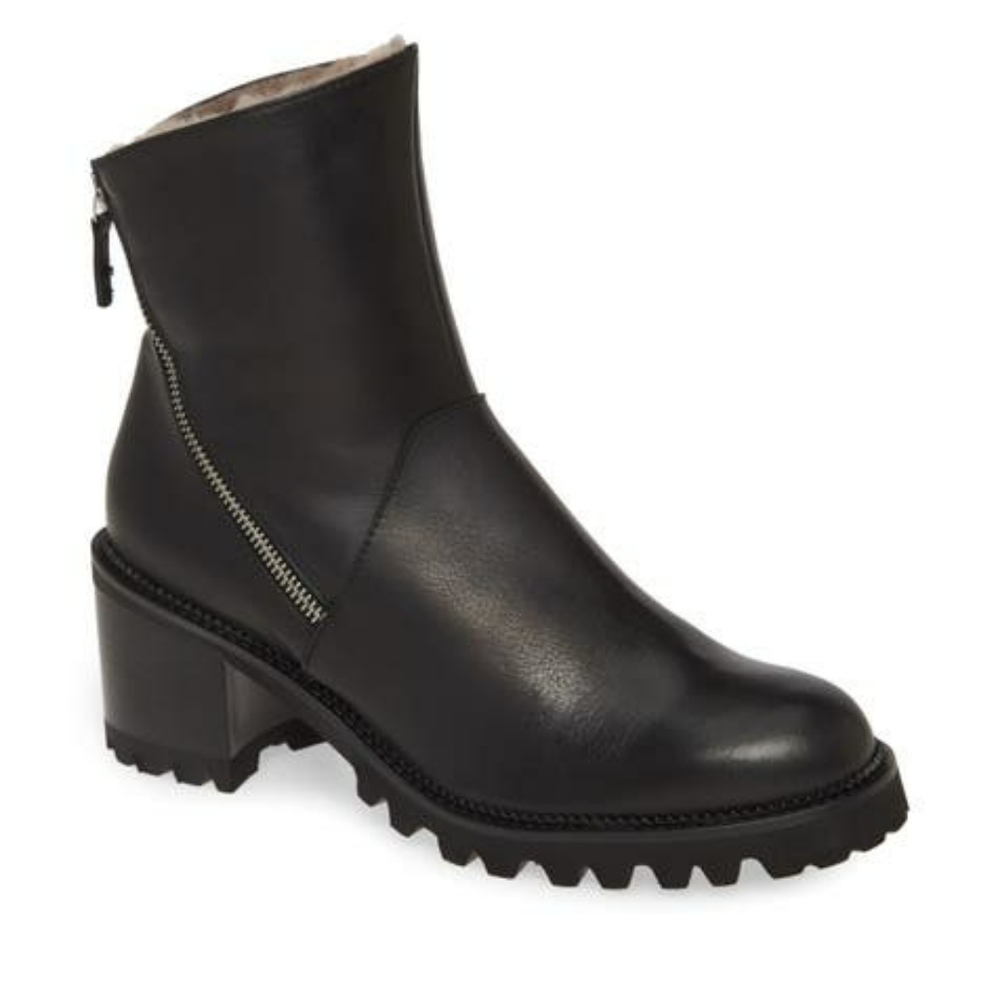 RON WHITE Wilandy Genuine Shearling Lined Bootie 8